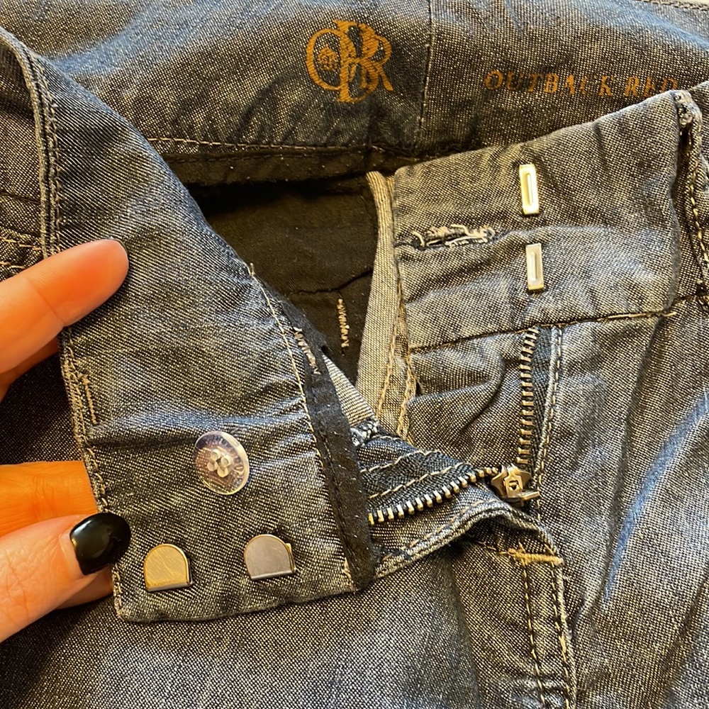 Outback Red Wide Leg Jeans - Picture 6 of 8